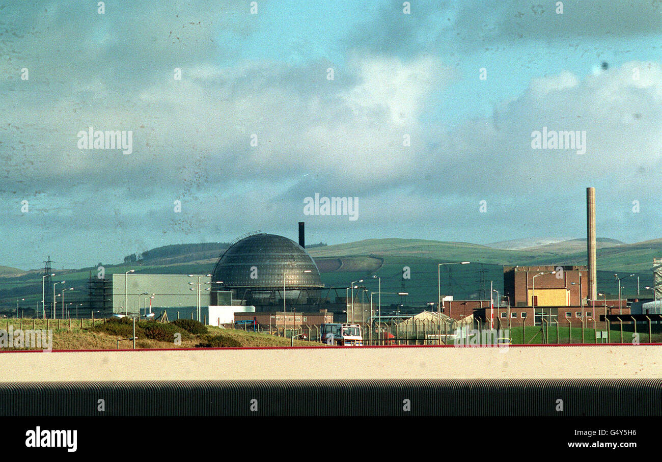 Sellafield Nuclear Plant Stock Photo