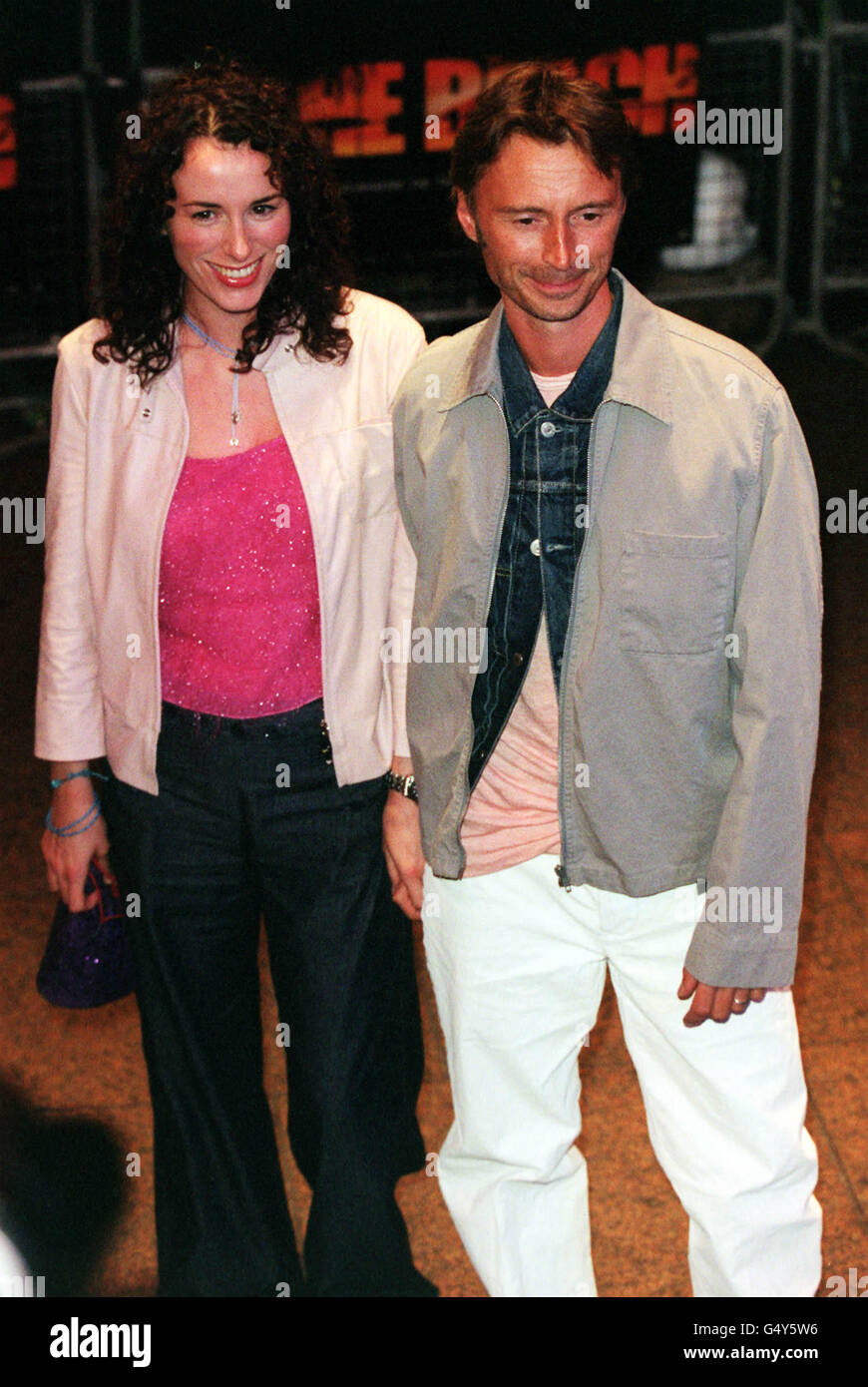 Actor robert carlyle and his wife hi-res stock photography and ...