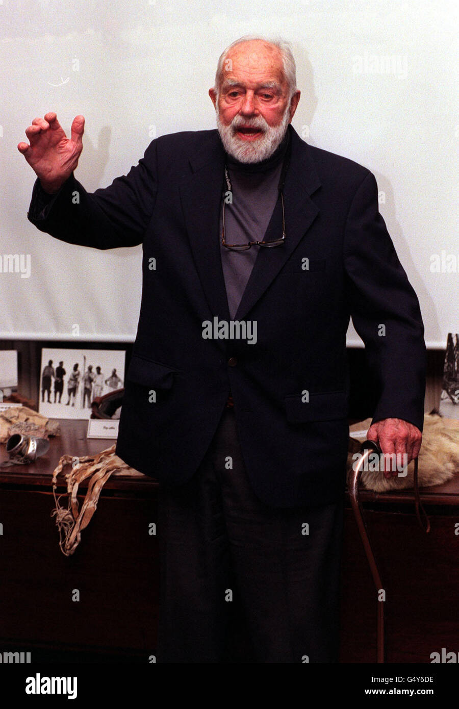 Norman Vaughan adventurer Stock Photo Alamy