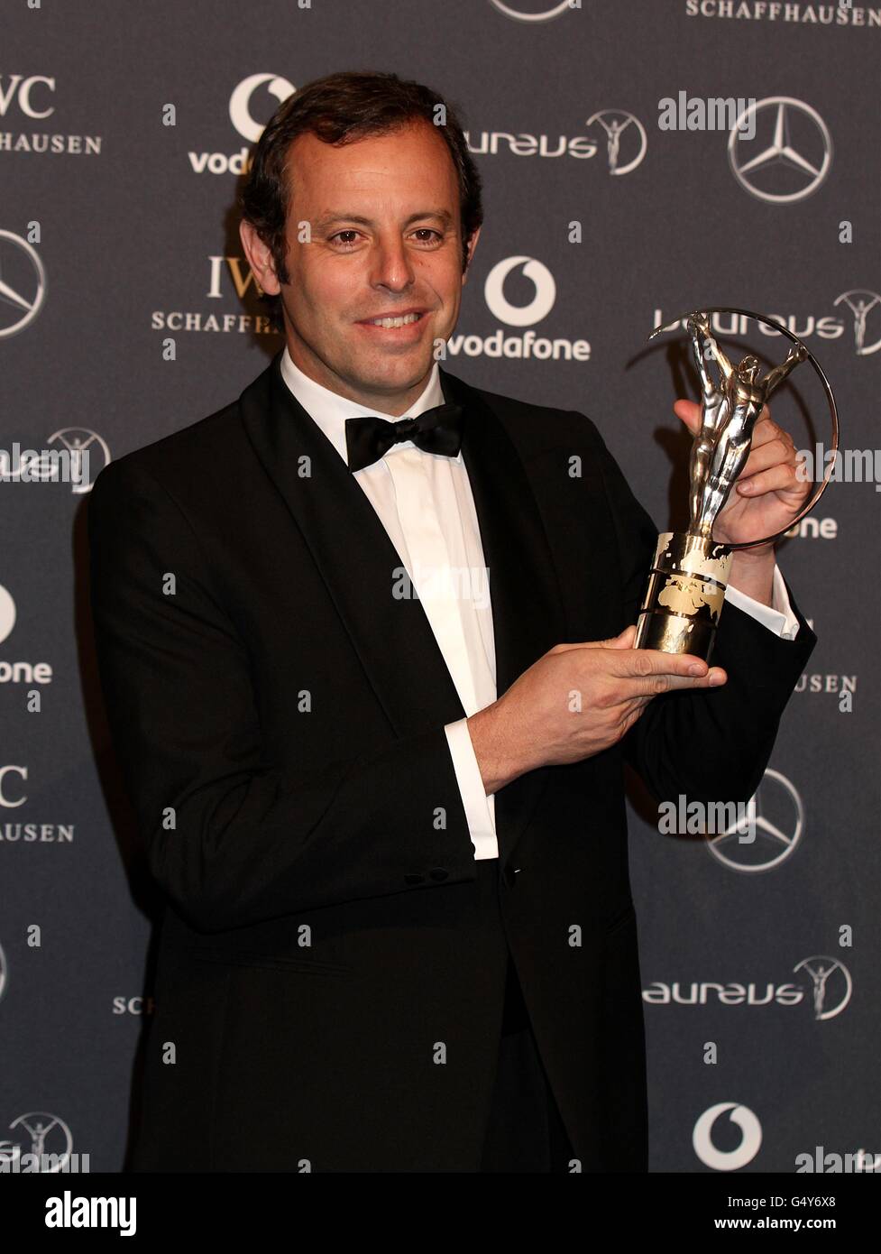 Laureus world sports awards trophy hires stock photography and images