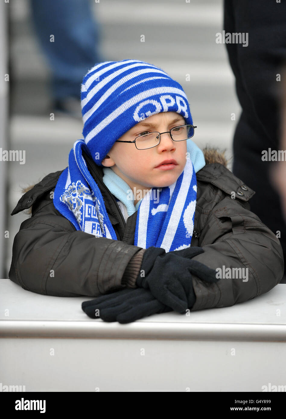 A young qpr fan hi-res stock photography and images - Alamy