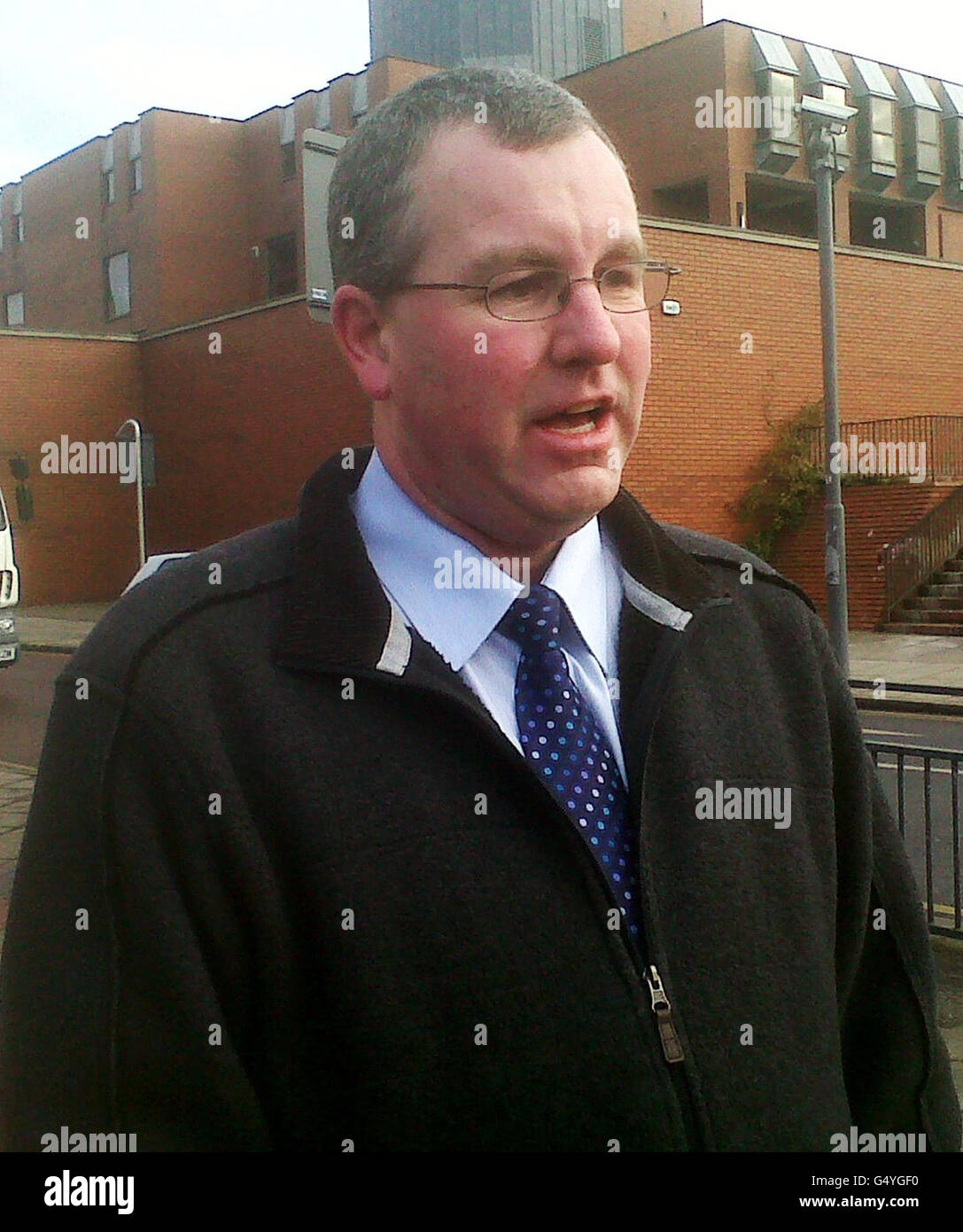 Nigel Keer court case Stock Photo