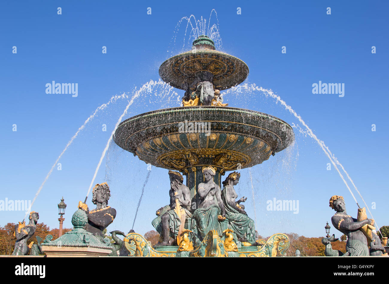 Place de la Concorde in Parice, France Stock Photo - Alamy