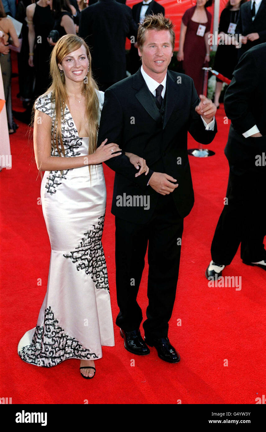 American Actor Val Kilmer with his wife Jacy Gossett arrive at the