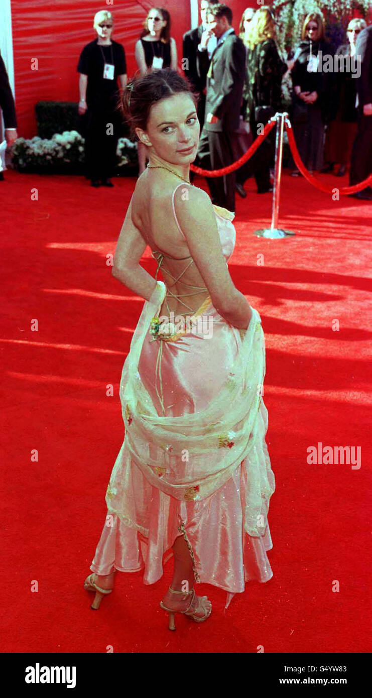 Oscars Gabrielle Anwar Stock Photo