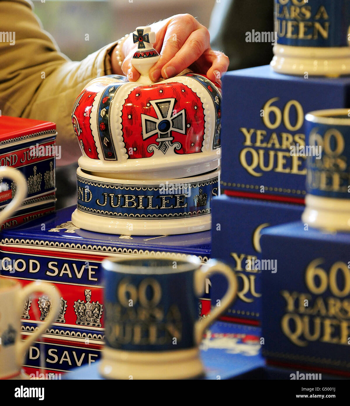 Diamond jubilee collection unveiled hires stock photography and images