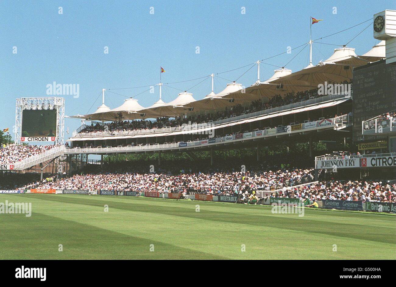 Cricket English CCC Test Grounds Lords Stock Photo Alamy