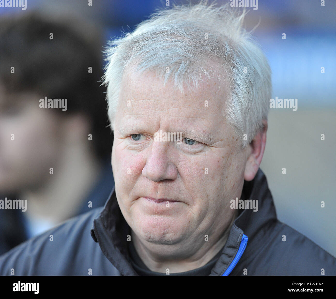 Tranmere Rovers Manager Les Parry during the npower Football League One match at Prenton Park, Wirral. Stock Photo