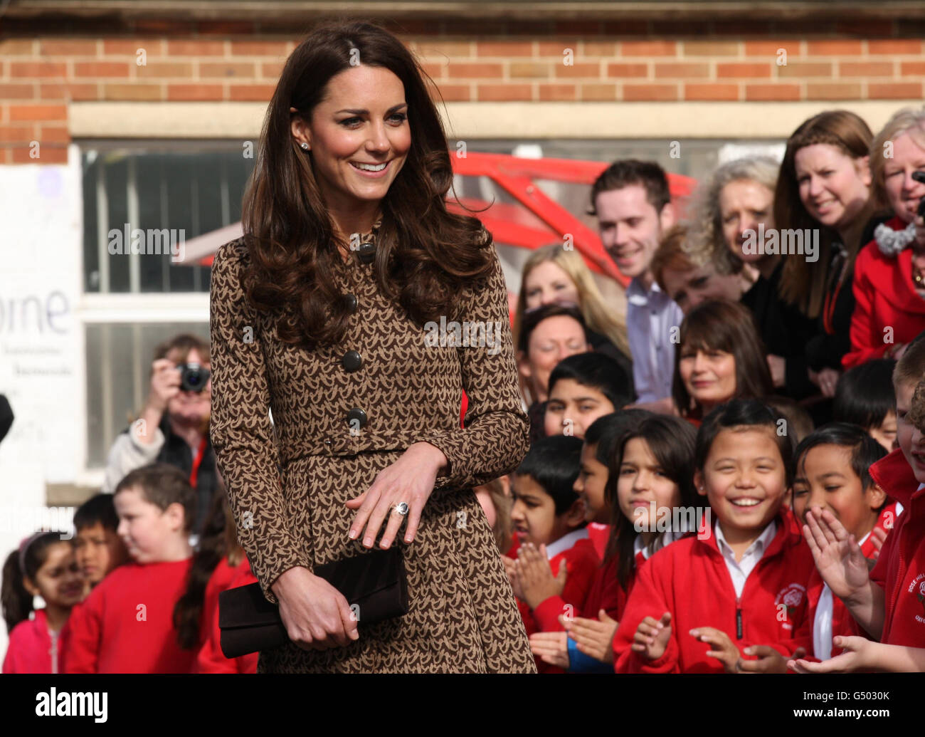 Duchess of Cambridge visits Oxford Stock Photo Alamy