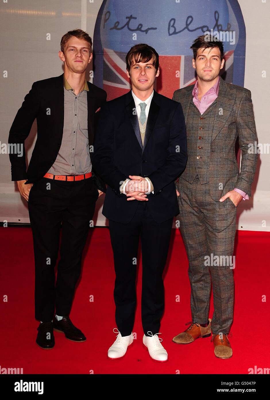 Brit Awards 2012 Arrivals London Stock Photo Alamy