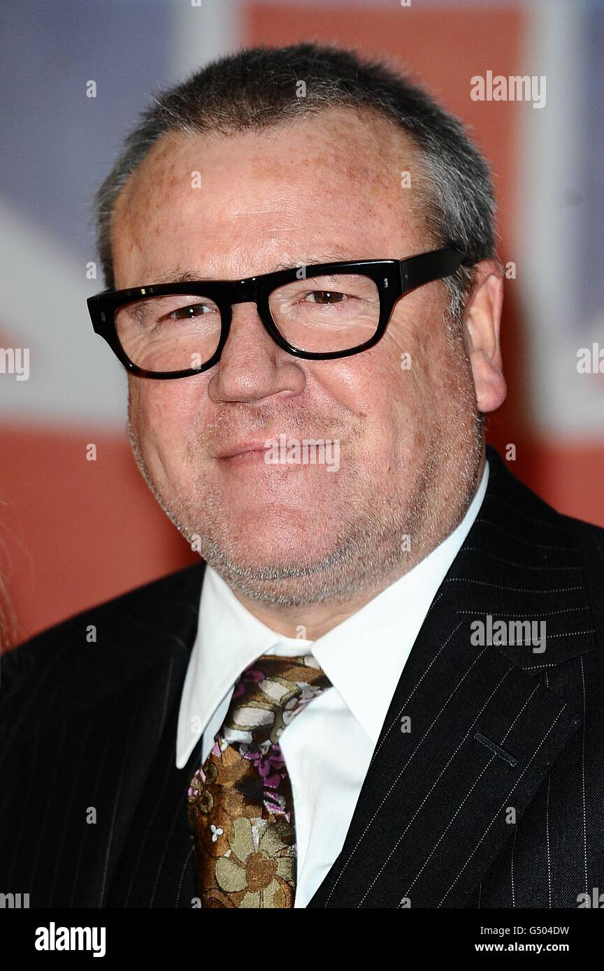 London Ray Brit Awards 2012 - Arrivals - London. Ray Winstone arriving for the ...