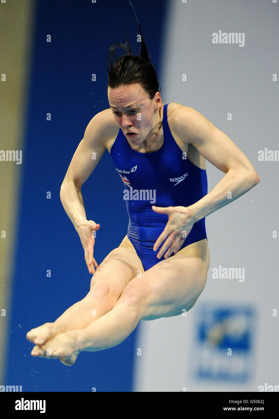 Great Britain's Rebecca Gallantree in the Women's 3m Springboard