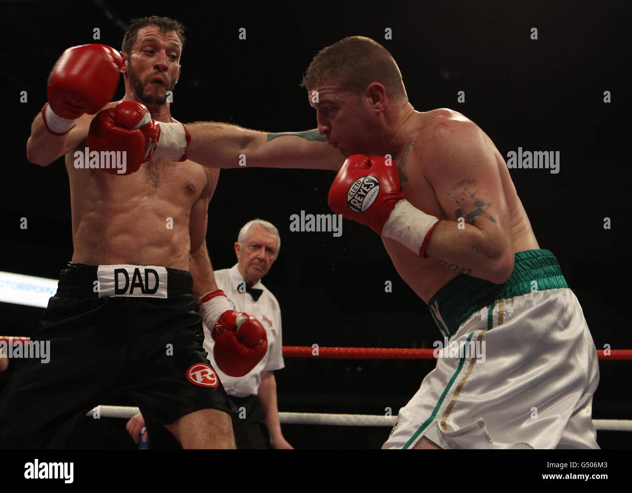 Enzo maccarinelli v ciaran healy hires stock photography and images