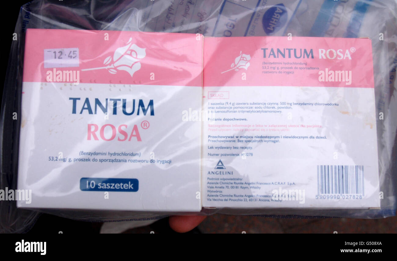 Tantum Rosa seized Stock Photo - Alamy