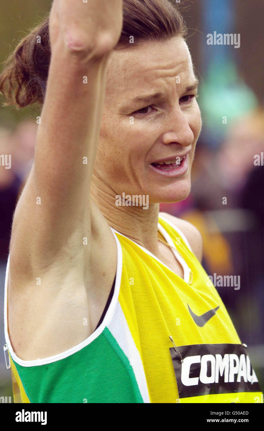 Irelands sonia osullivan balmoral road races hires stock photography