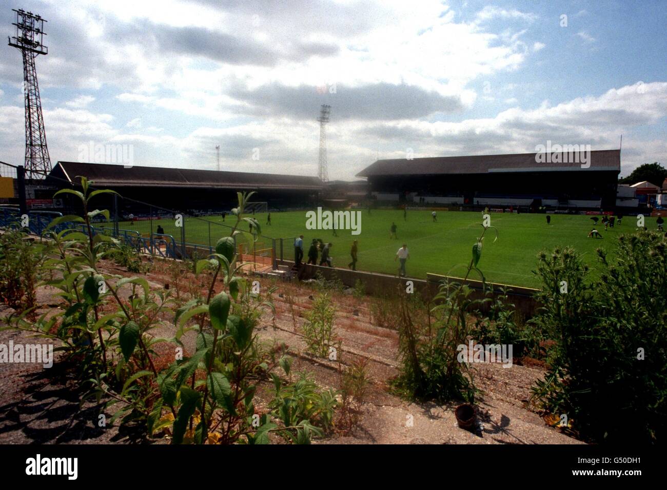 Soccer English Football League Grounds. The Goldstone Ground home of