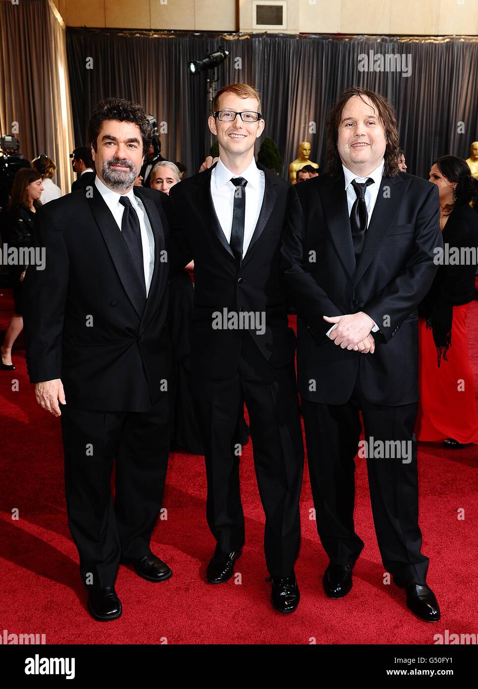 Joe Berlinger, Jason Baldwin and Bruce Sinofsky arriving for the 84th