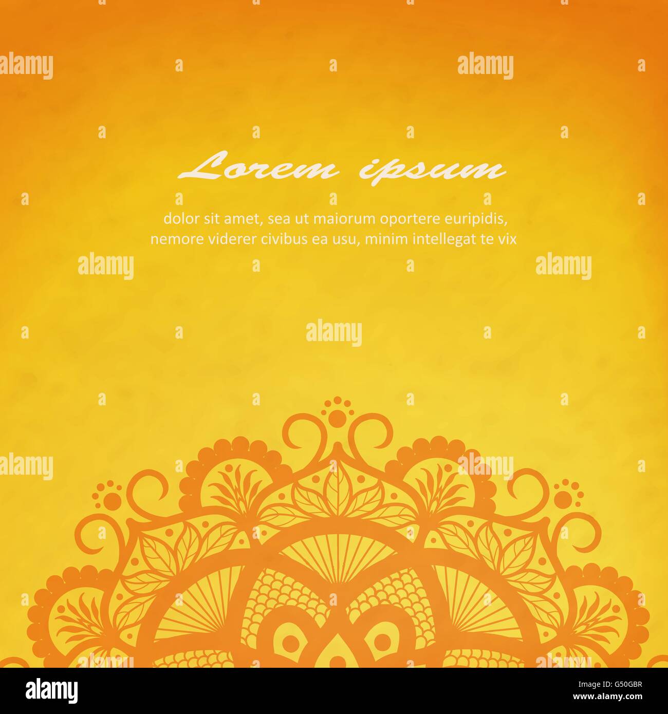 Vector Beautiful Deco Mandala Stock Vector Image & Art - Alamy