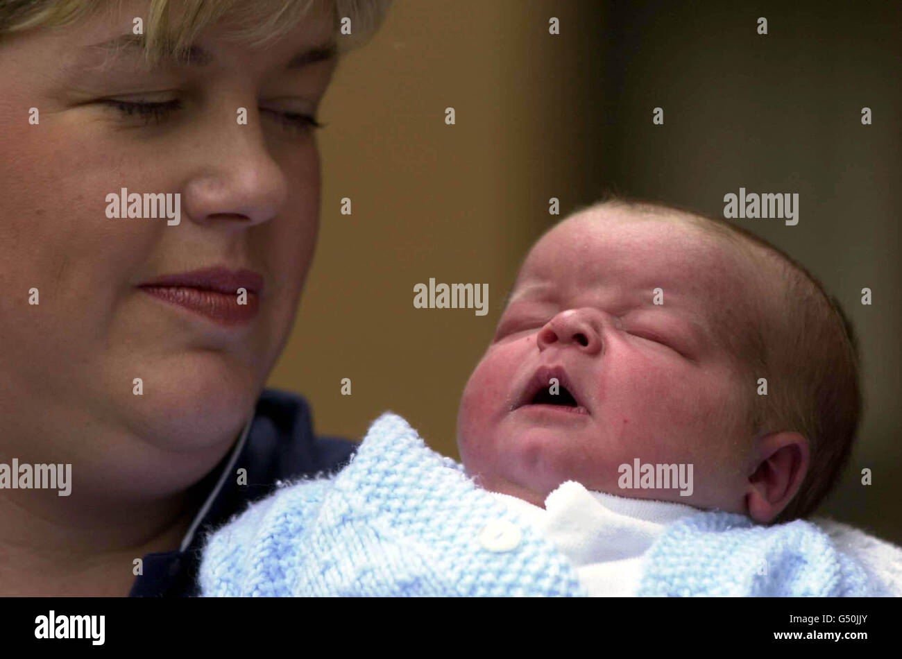 Abandoned baby hospital Stock Photo