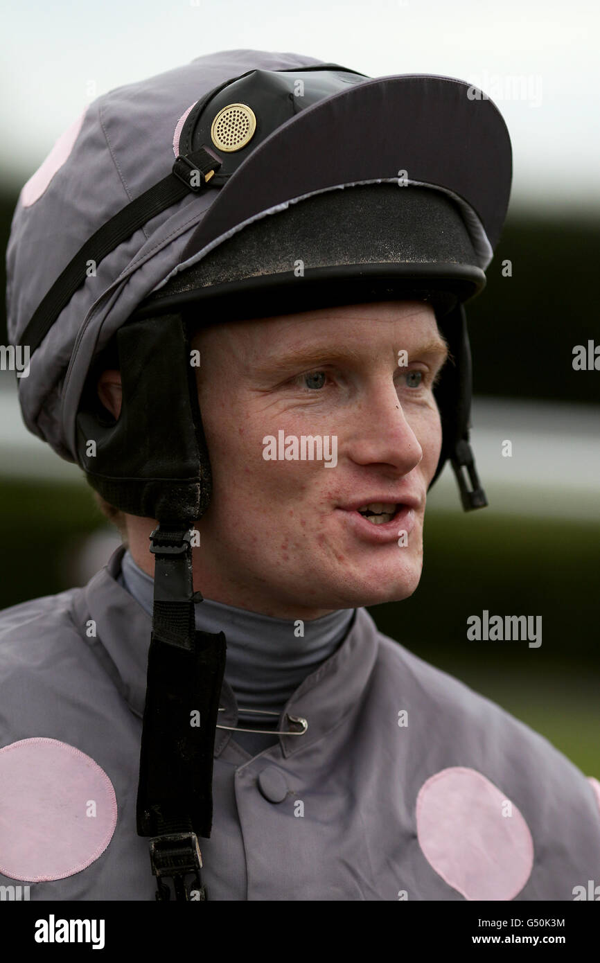 Charlie Poste Racing Jockey charlie poste at southwell racecourse hi-res stock photography ...