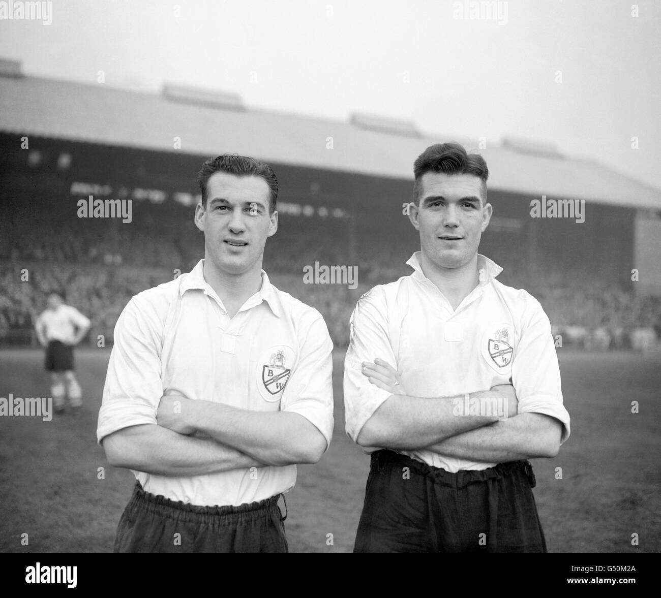 Nat lofthouse bolton wanderers Black and White Stock Photos & Images