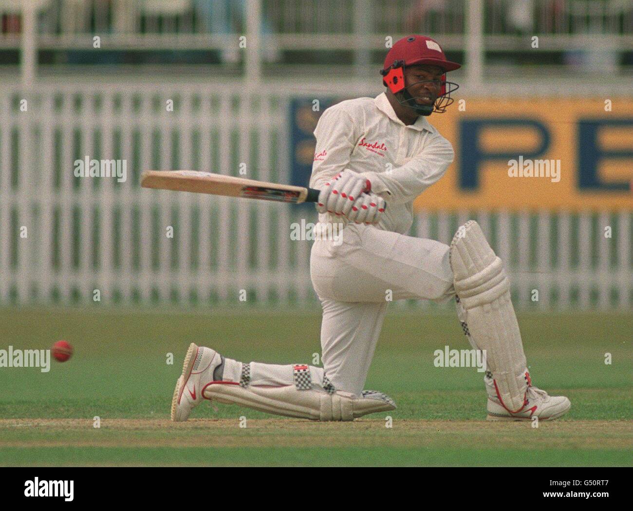 CRICKET. BRIAN LARA, WEST INDIES Stock Photo - Alamy
