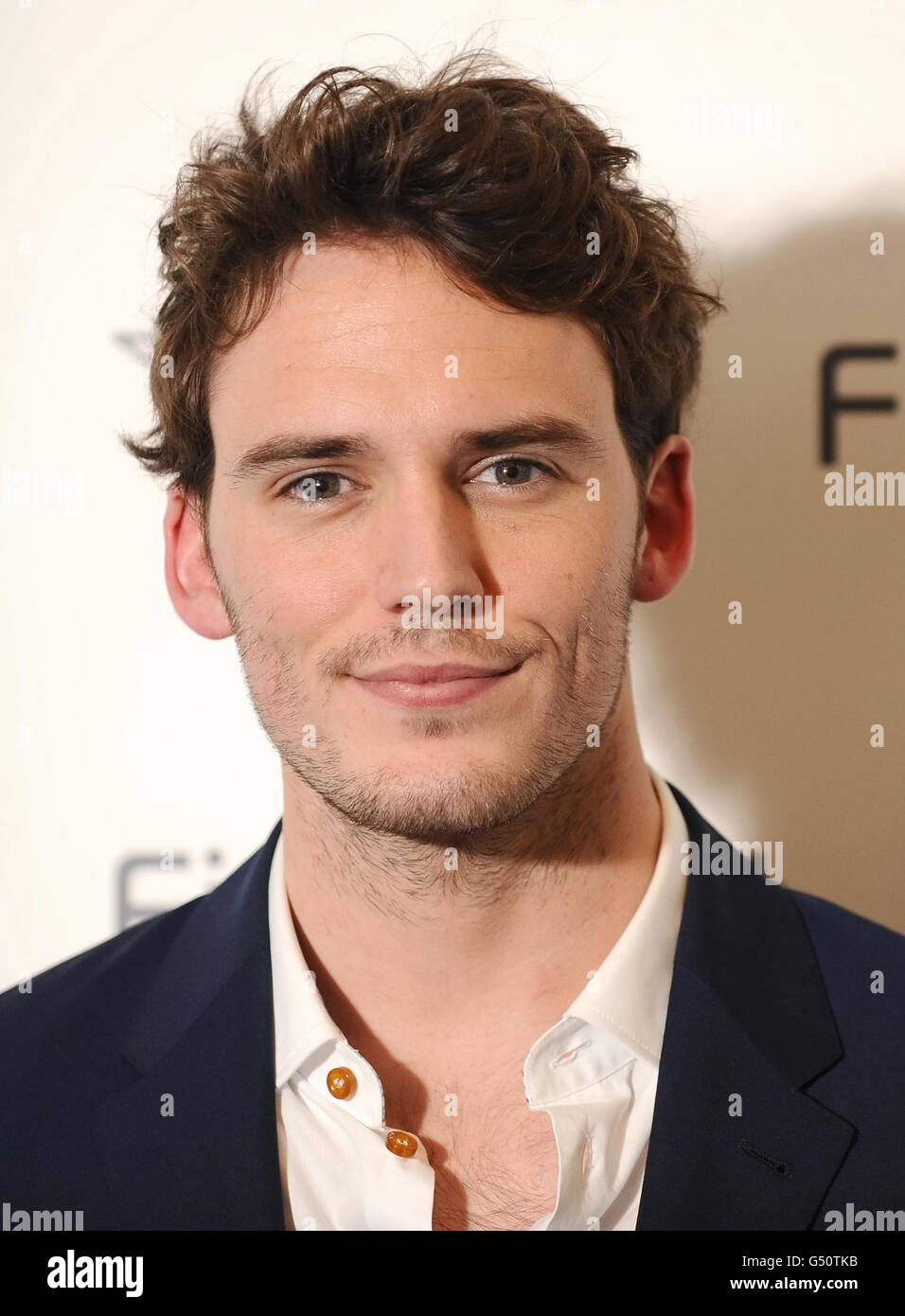 Sam Claflin at the 2012 First Light Awards, at the BFI Southbank, in central London. Stock Photo