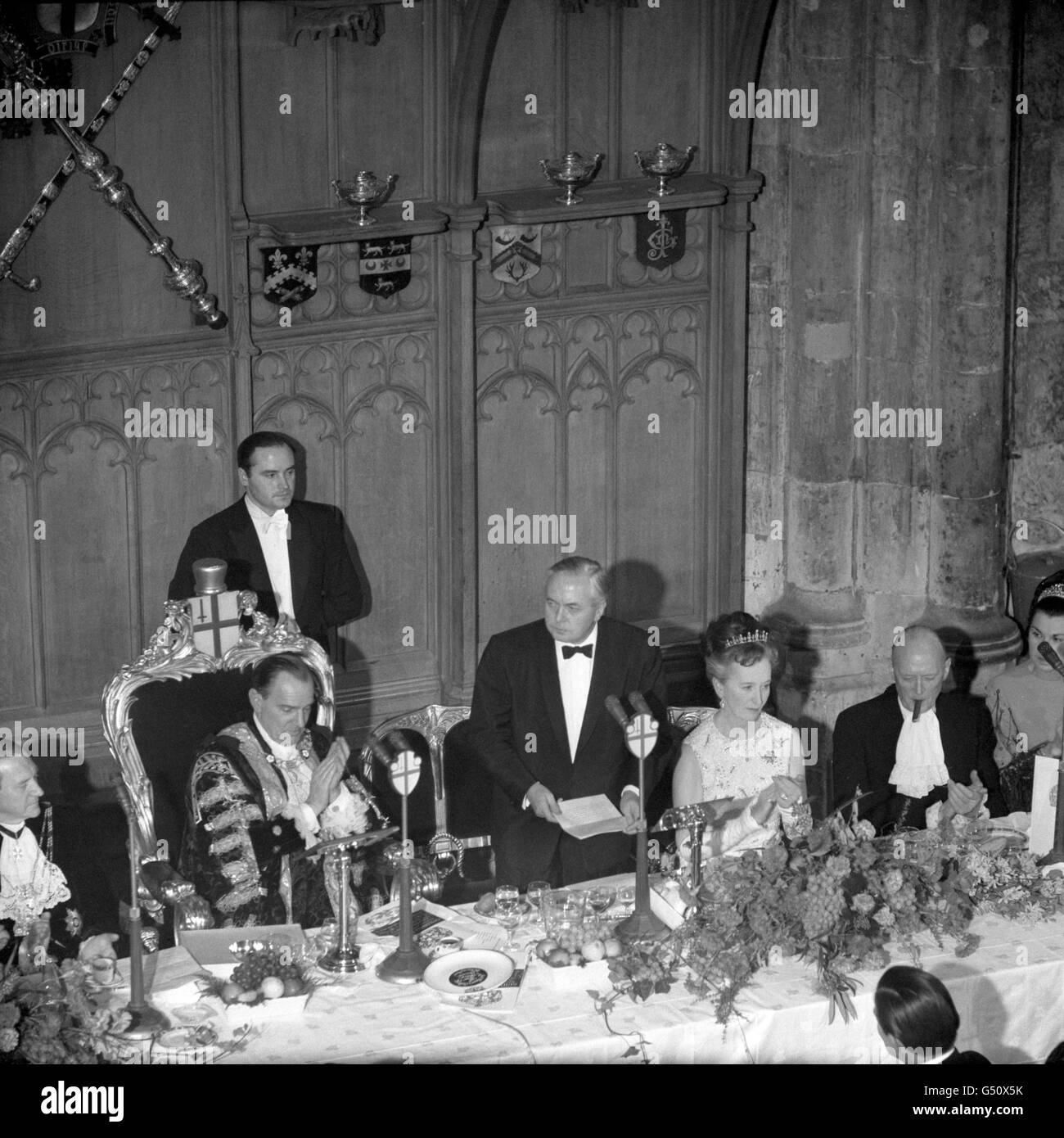 Civic Receptions - The Lord Mayor's Banquet - Guildhall, London Stock Photo