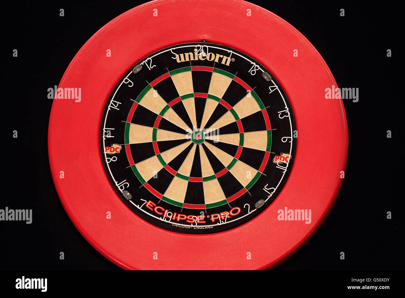 Darts McCoys Premier League Darts 2012 Westpoint Arena Stock Photo