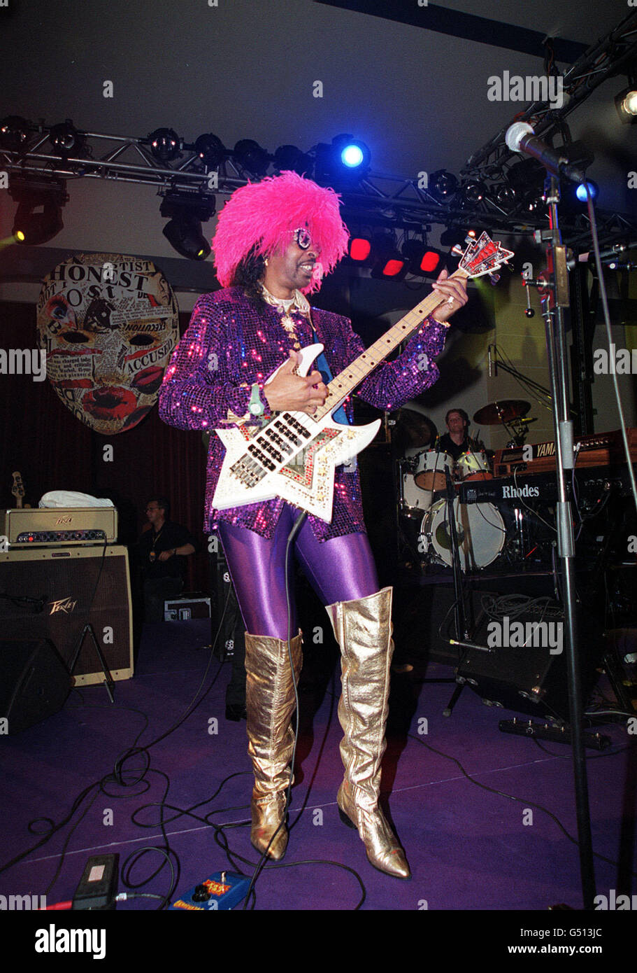 Cannes Bootsy Collins Stock Photo 106360308 Alamy
