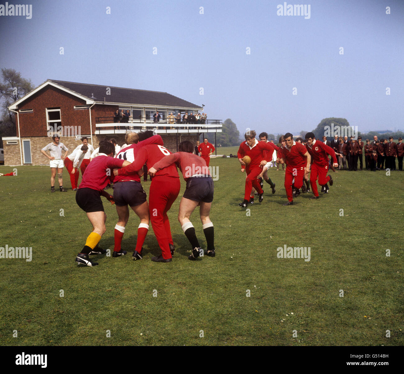 Rugby Union - British and Irish Lions - Training Stock Photo