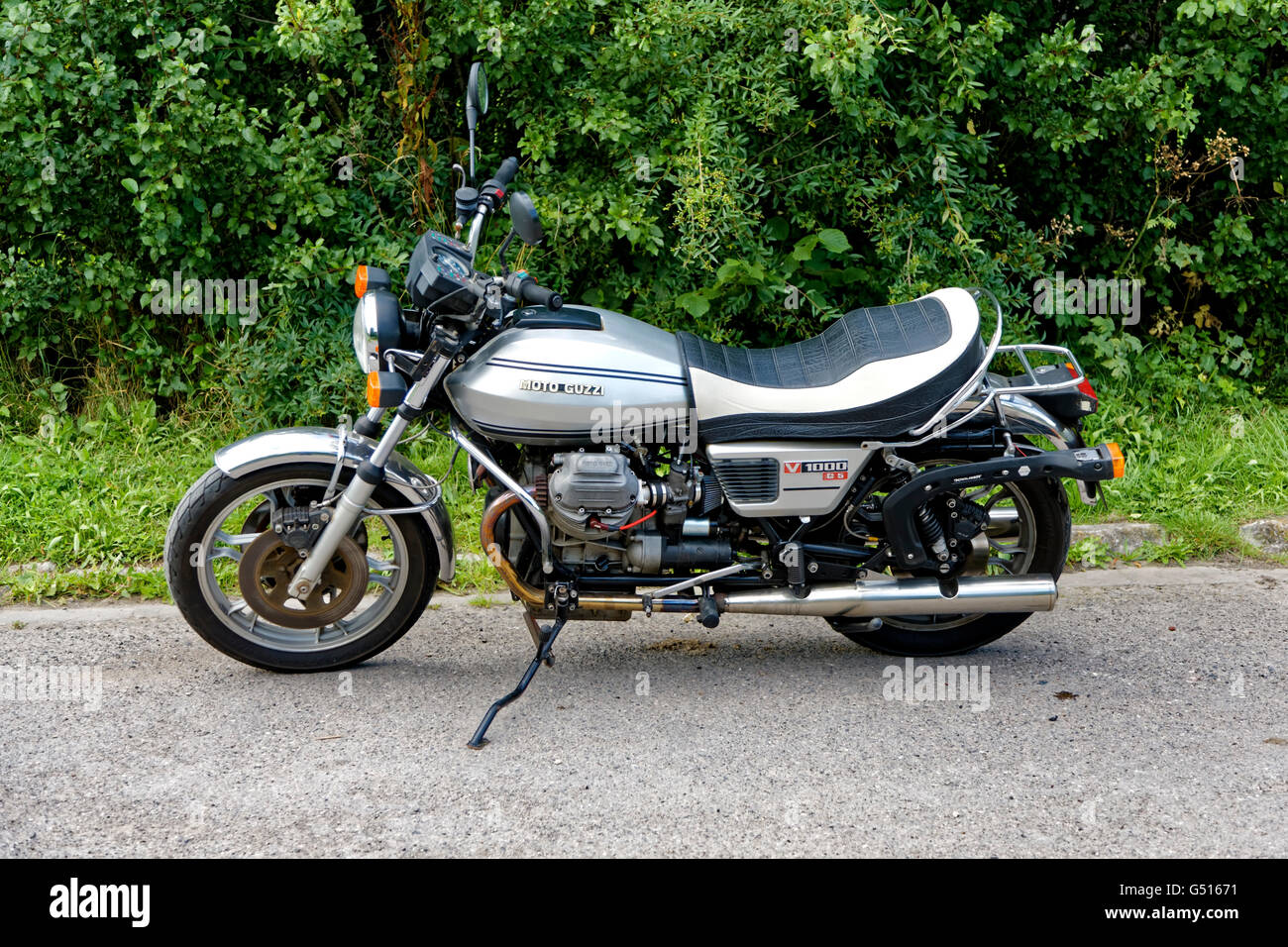 Moto Guzzi V1000 G5 Motorcycle Stock Photo - Alamy