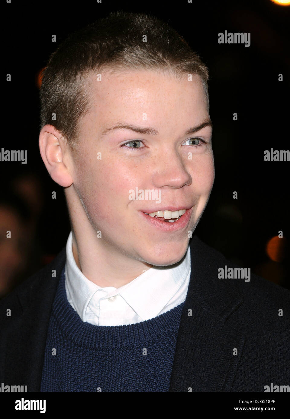 Will Poulter attends the premier of Payback Season at the Odeon Covent Garden, London Stock Photo