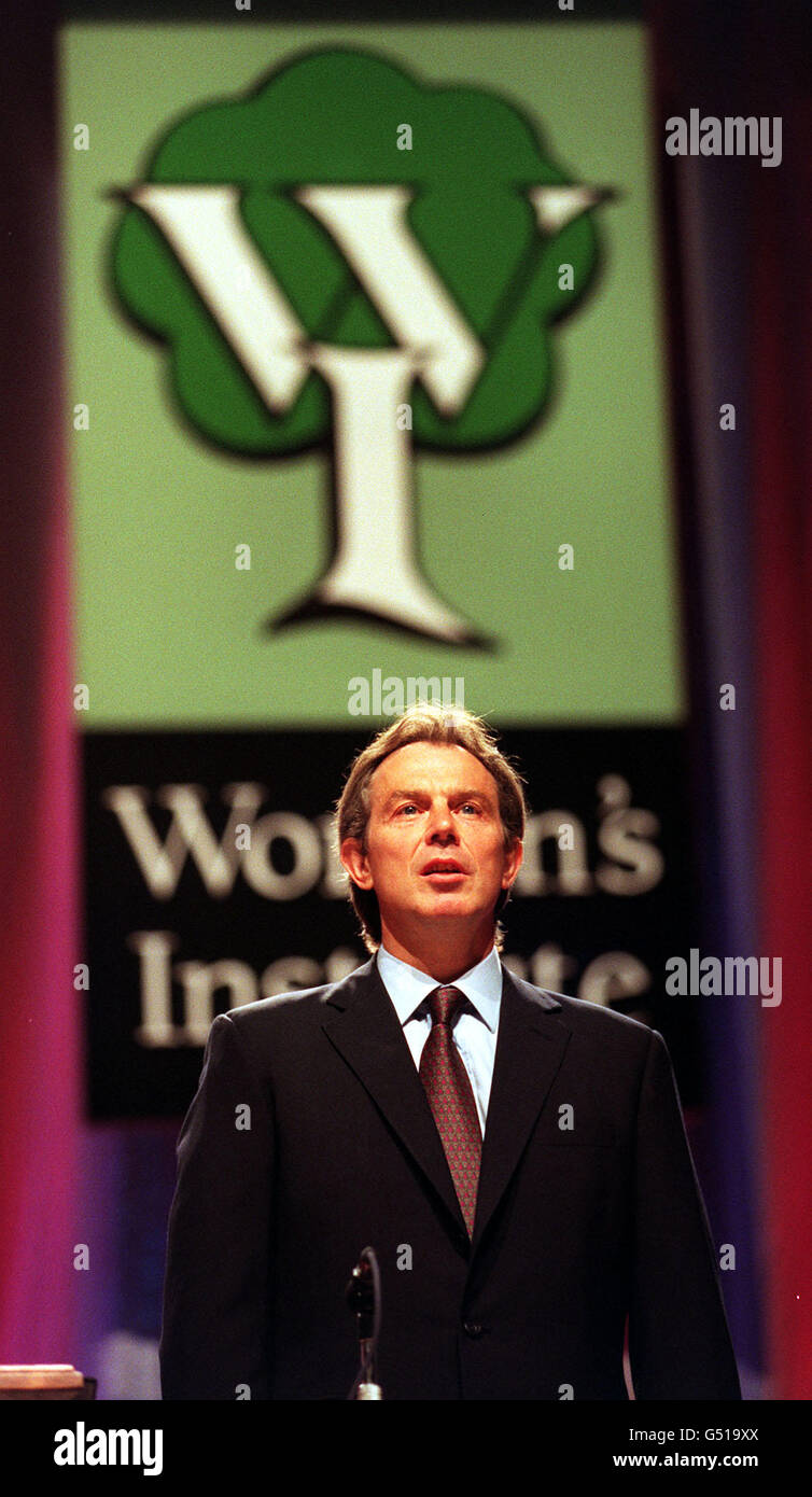 Blair Speech Woman's Institute Stock Photo - Alamy