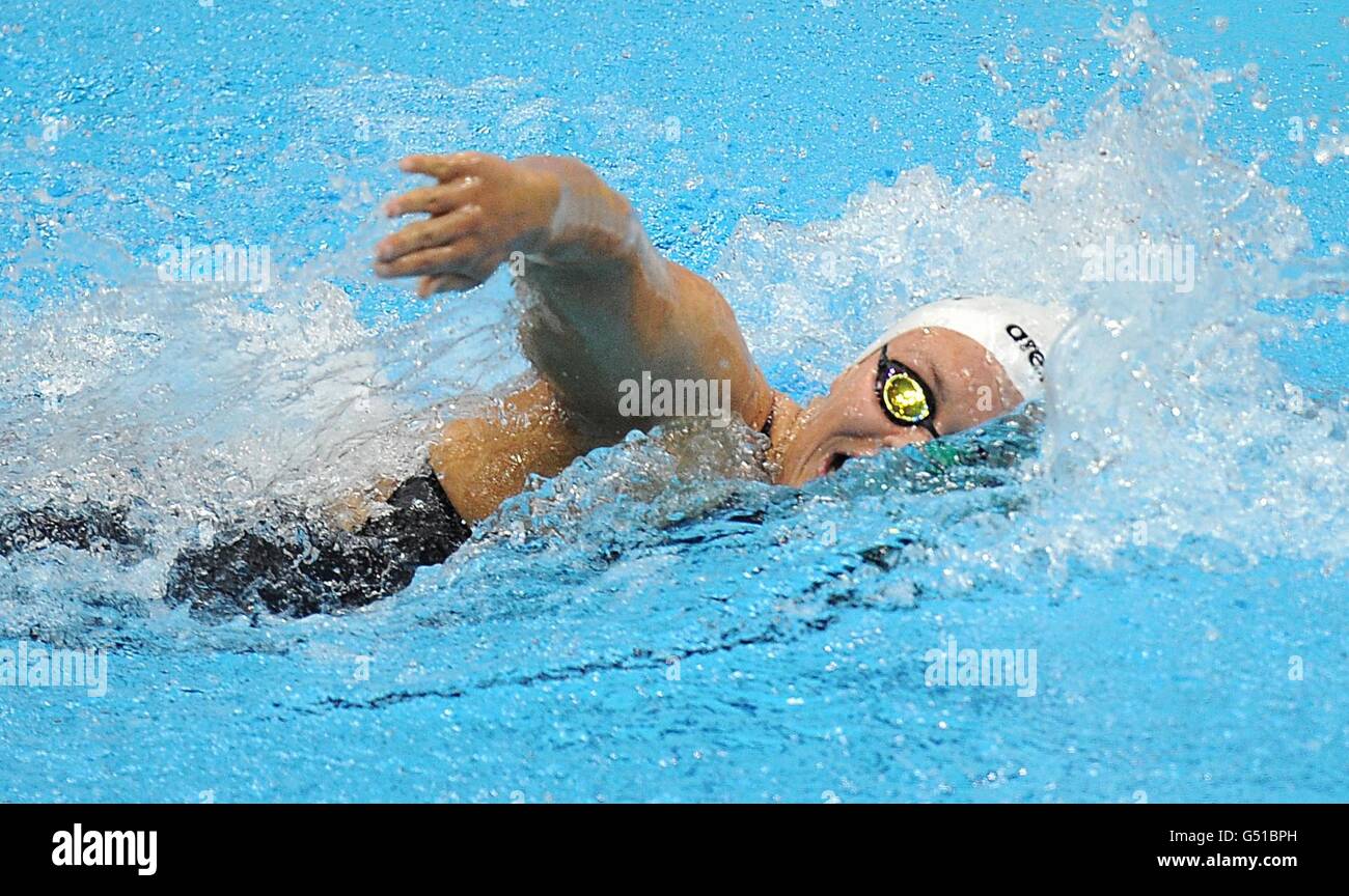 Swimming - British Gas Swimming Championships 2012 - Day Six - Aquatics Centre. Irealnd's Grainne Murphy during heat 3 of the Women's Open 800m Freestyle Stock Photo