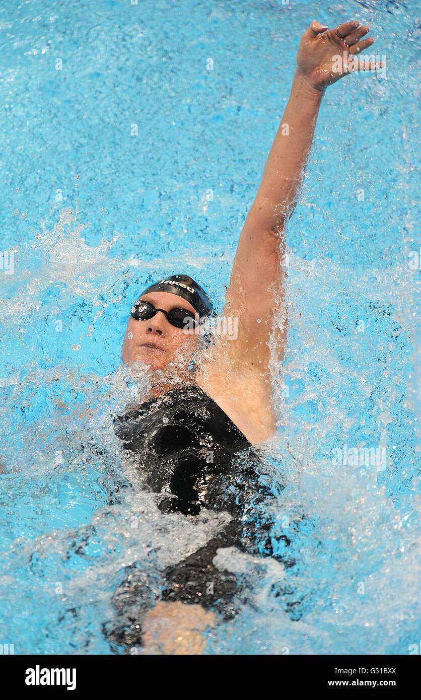 Portsmouths gemma spofforth during heat of the 200m backstroke hires