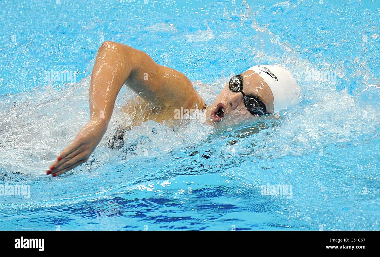 City of Sheffield's Eleanor Faulkner during heat 2 of the Women's Open