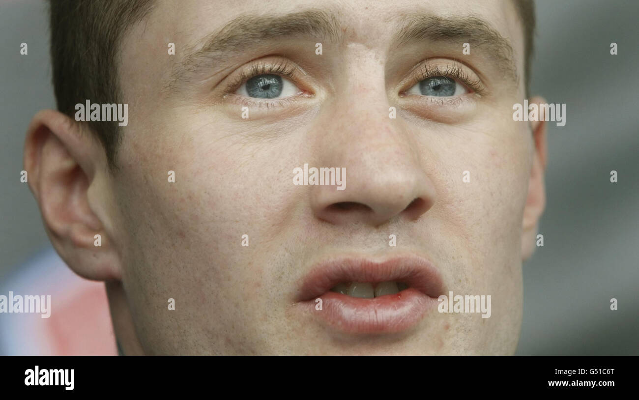 Ricky Burns during the Head-to-Head at the Braehead Arena, Glasgow. Stock Photo