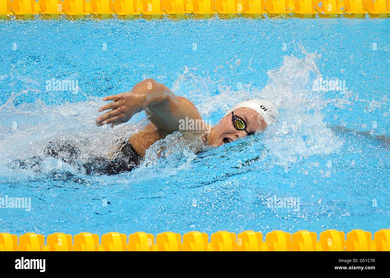 Swimming - British Gas Swimming Championships 2012 - Day Six - Aquatics Centre Stock Photo