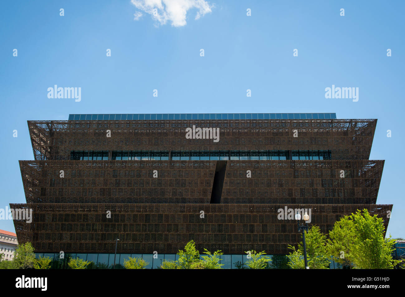 USA Washington DC The National Museum of African American History and Culture (NMAAHC) is a Smithsonian Institution museum Stock Photo