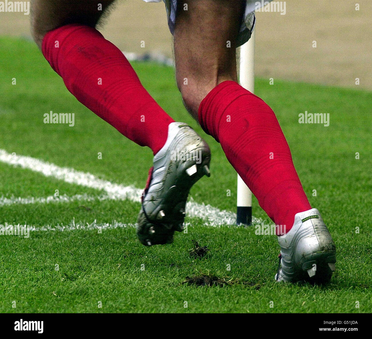 david beckham silver boots