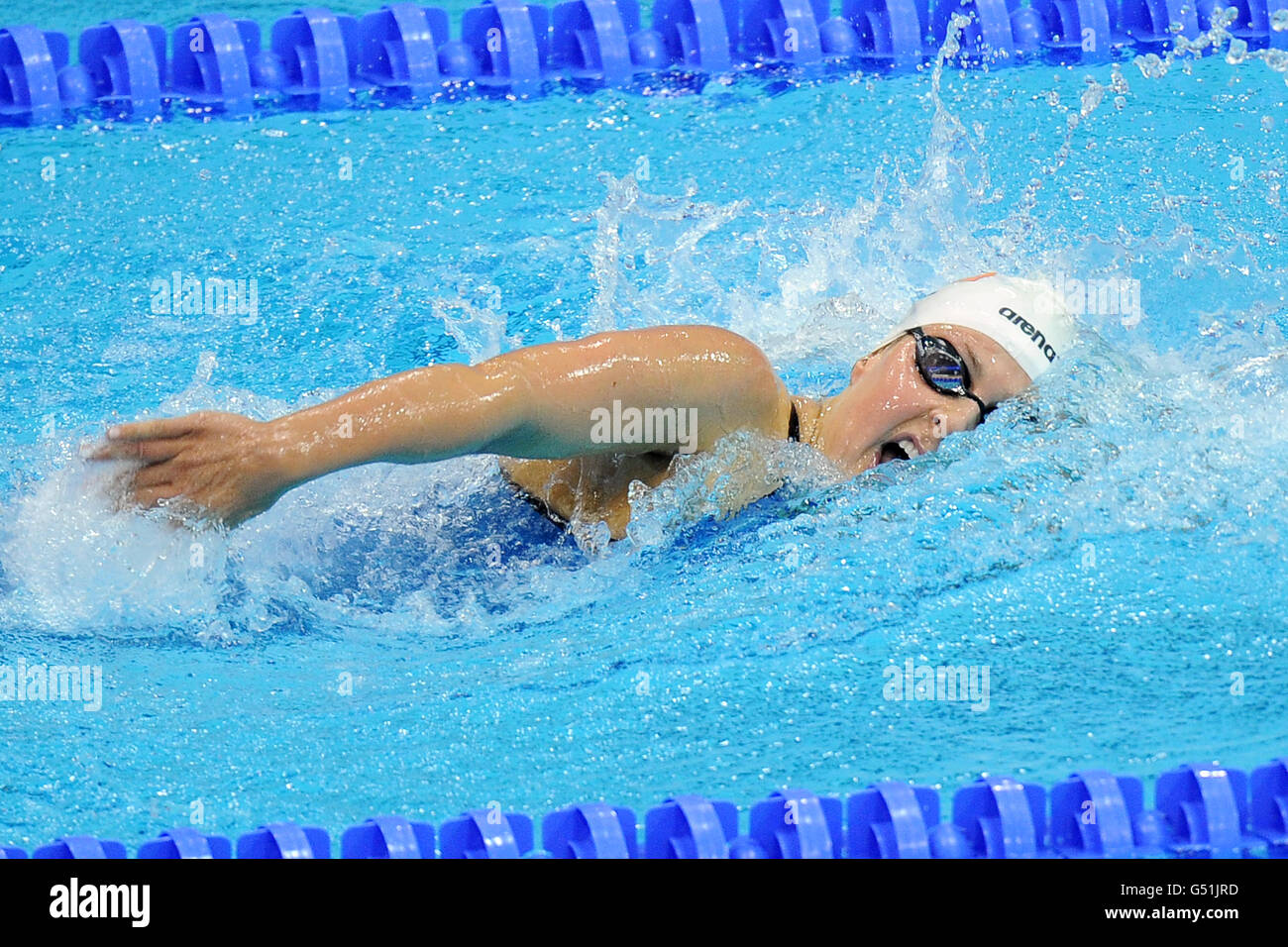 Swimming - British Gas Swimming Championships 2012 - Day Two - Aquatics Centre. Nuala Murphy, Ireland Stock Photo