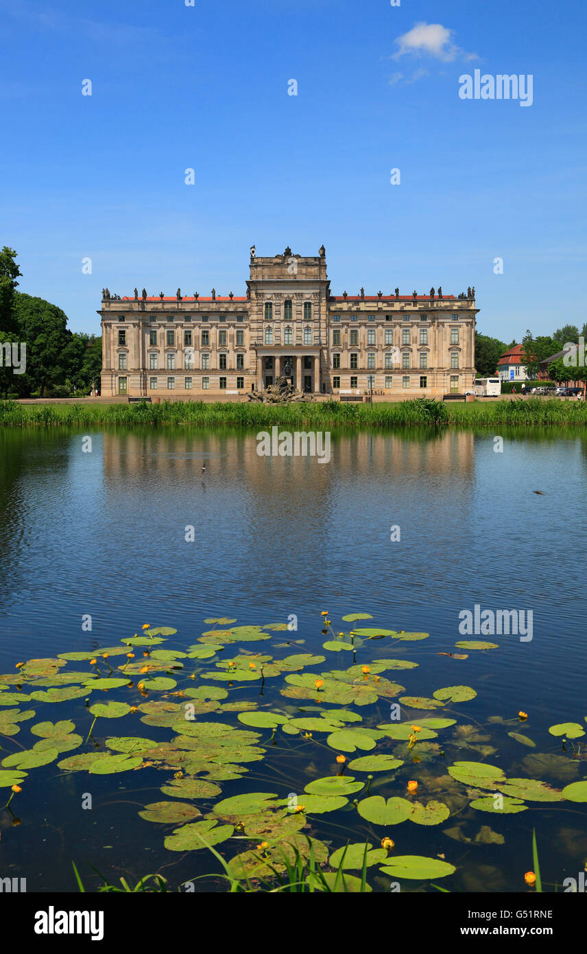 Ludwigslust castle, Mecklenburg Western Pomerania, Germany, Europe Stock Photo