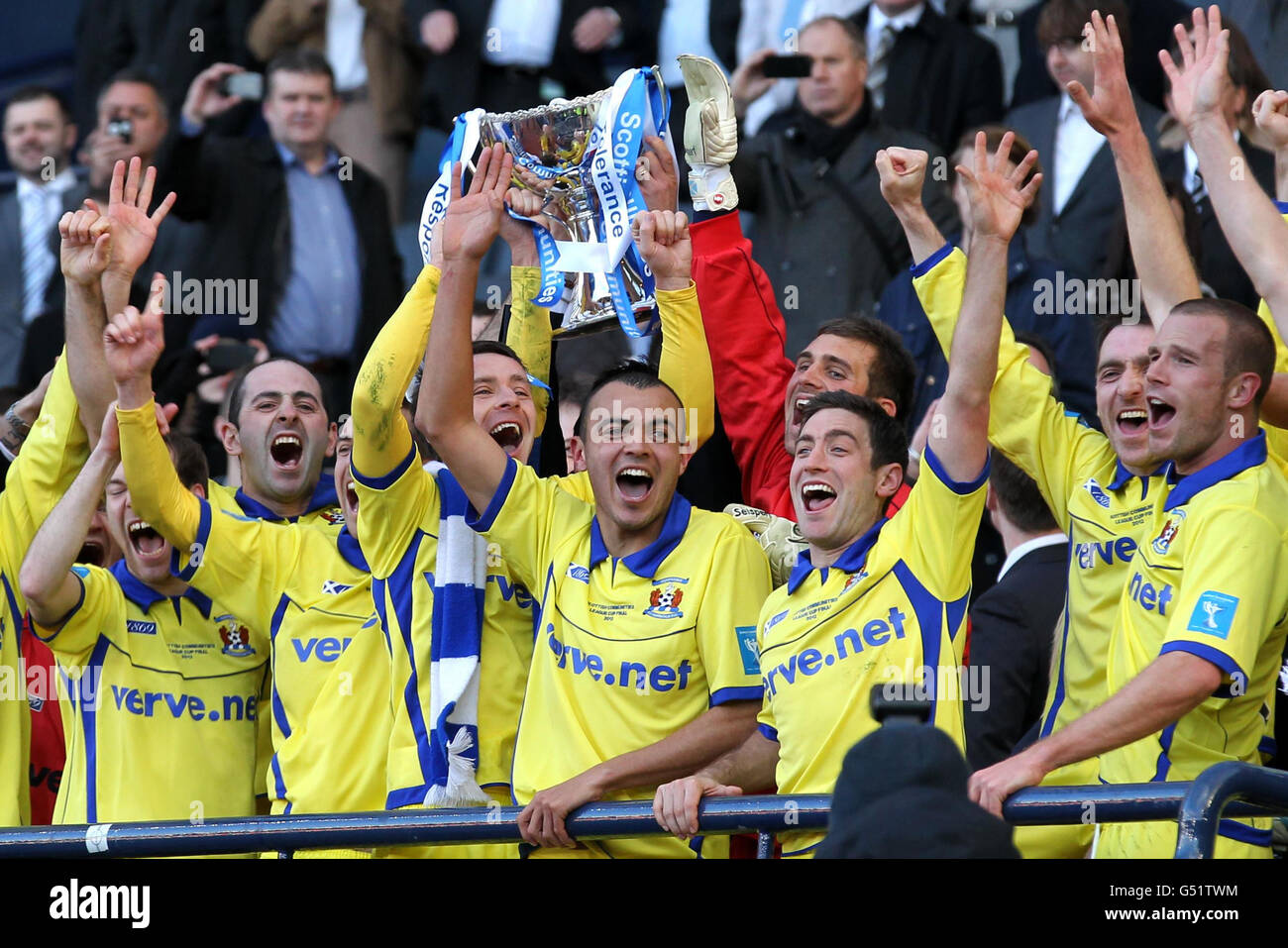 Celtic v kilmarnock league cup hi-res stock photography and images