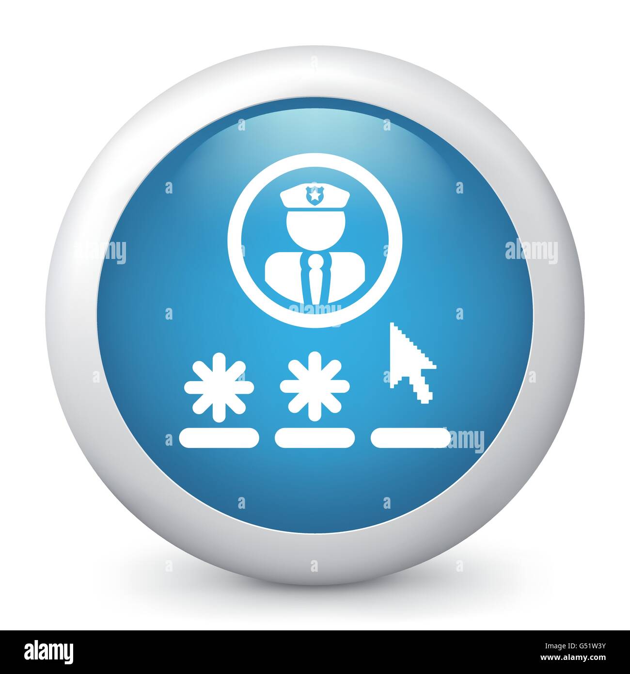 Password access concept icon Stock Vector Image & Art - Alamy
