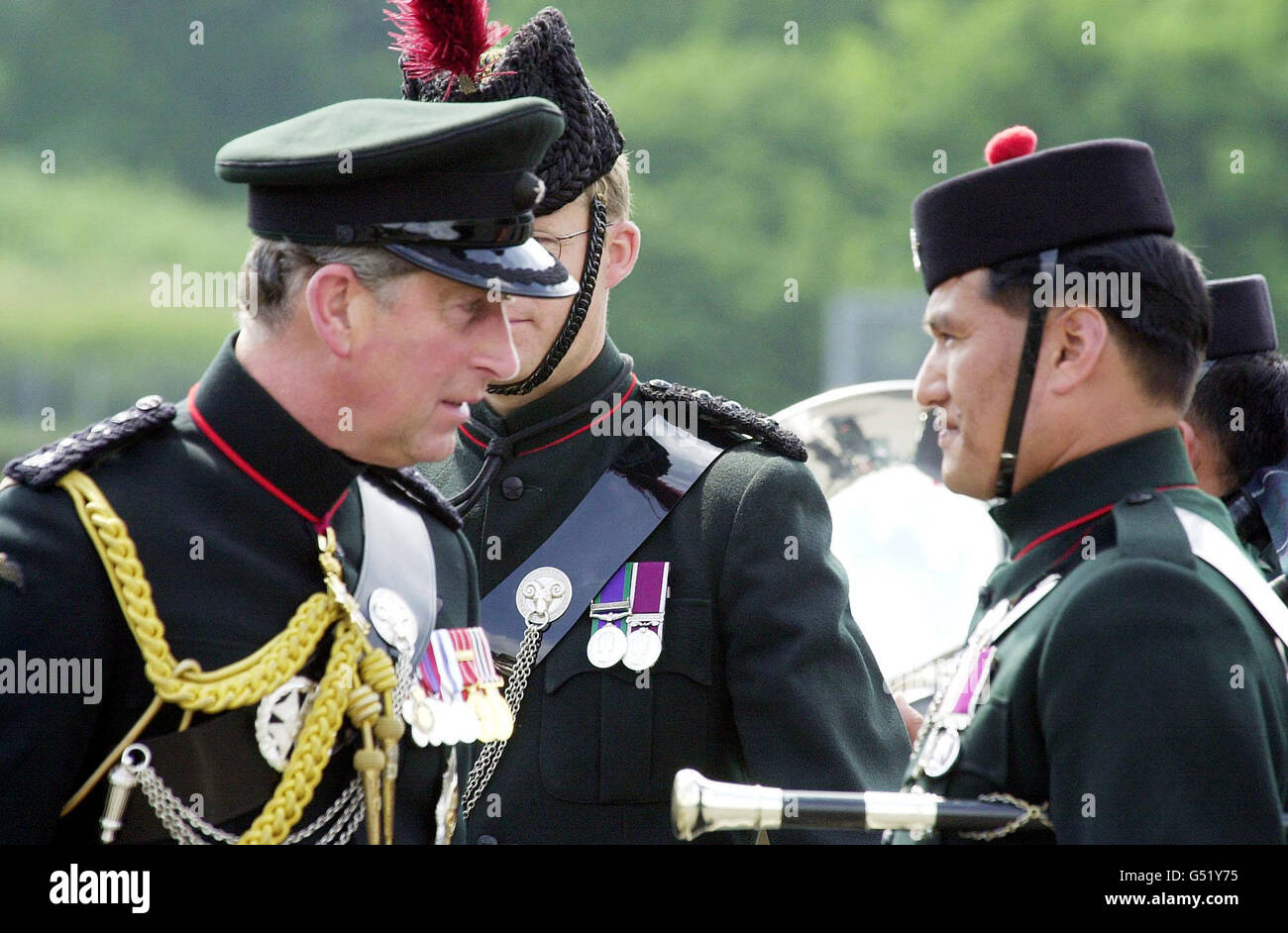 The Prince of Wales says farewell to a Gurkha battalion set to leave ...