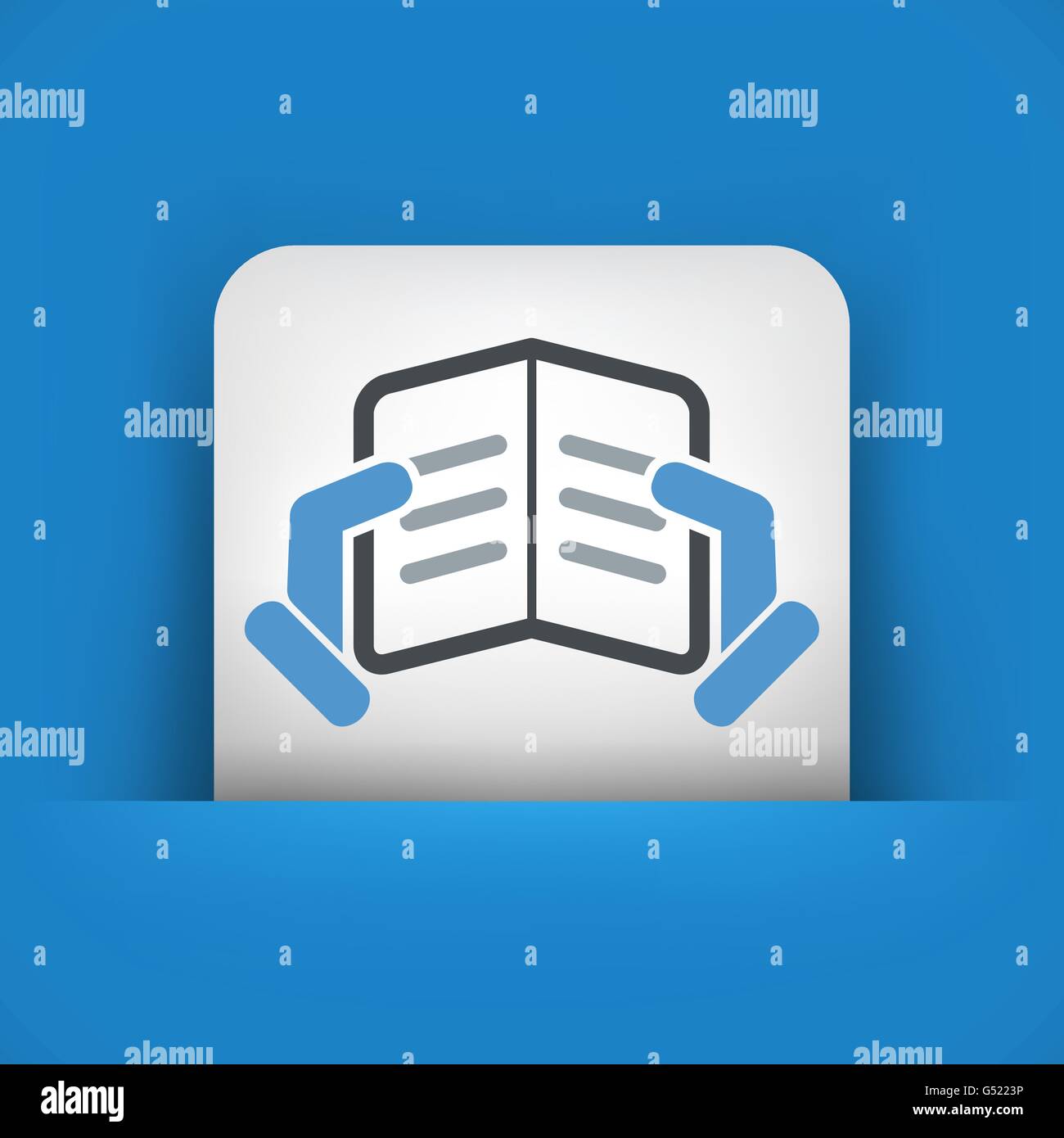 Reading concept Stock Vector Images - Alamy