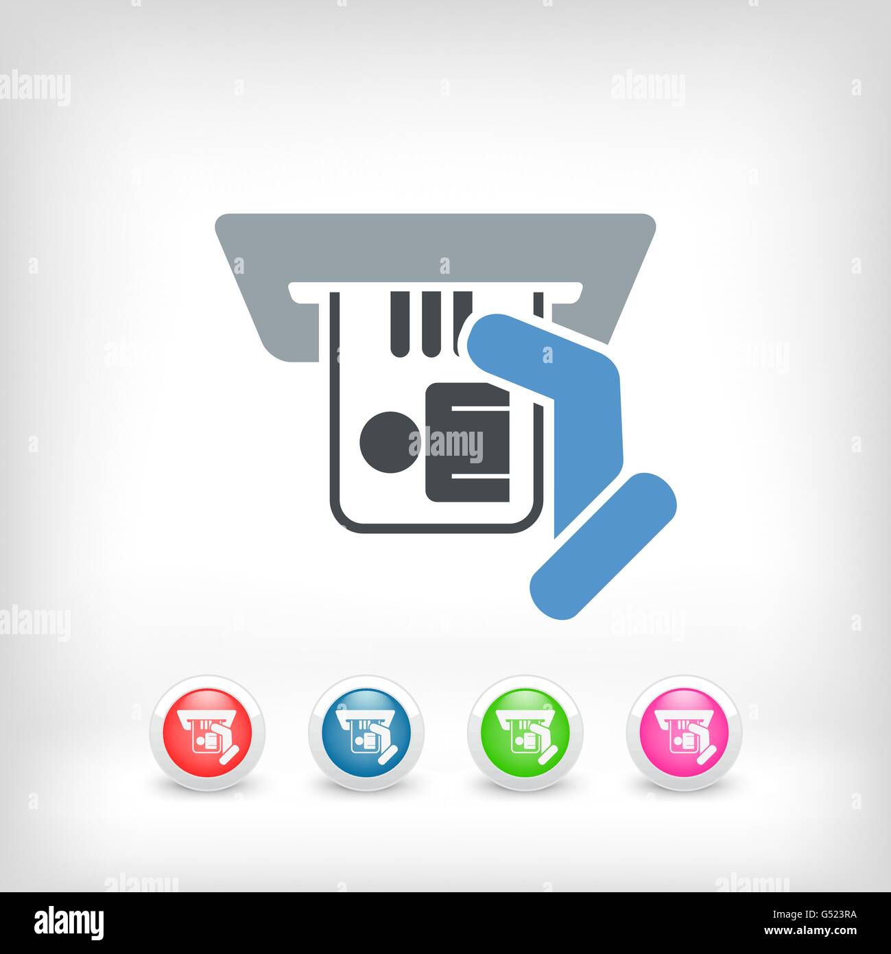 Identity card insert icon Stock Vector Image & Art - Alamy