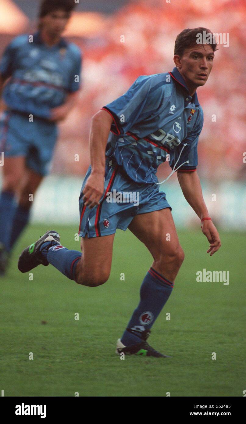 ITALIAN SOCCER. STEFANO ERANIO, AC MILAN Stock Photo Alamy
