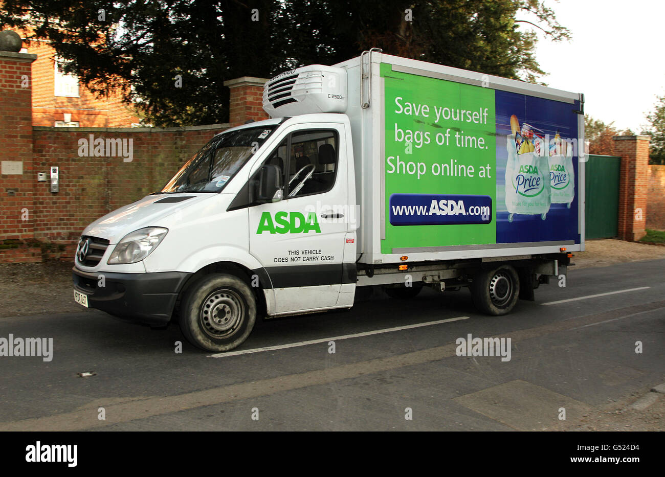 Asda delivery van hires stock photography and images Alamy